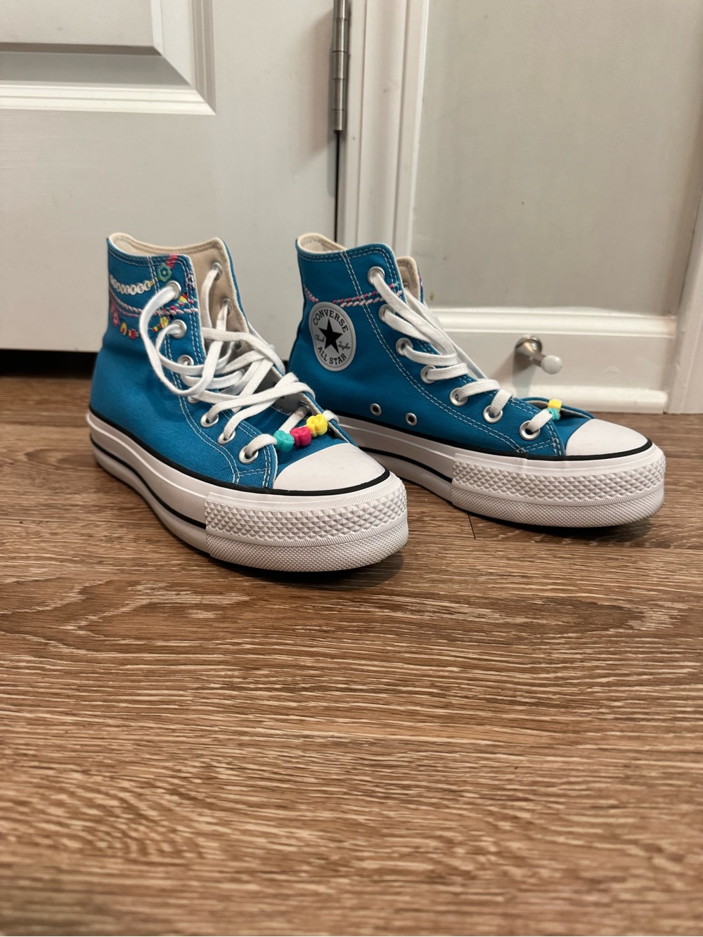 Converse Chuck Taylor All Star Lift Platform Embroidered Bracelet